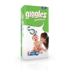 Giggles Premium Belt Jumbo Pack 11-25 Kg Junior 48 Pcs L-63